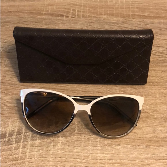 gucci two tone sunglasses